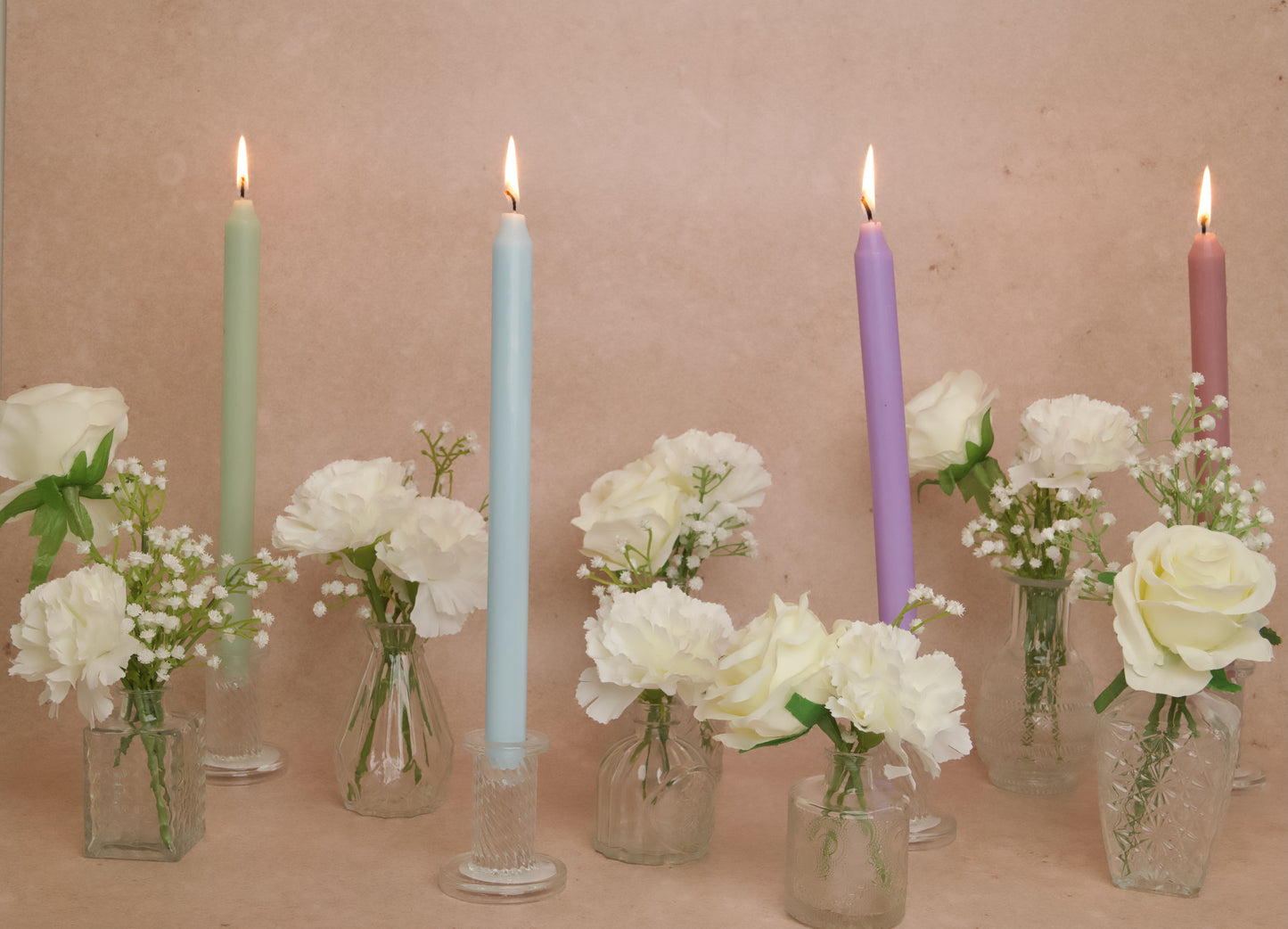 White Dream - Bud vases