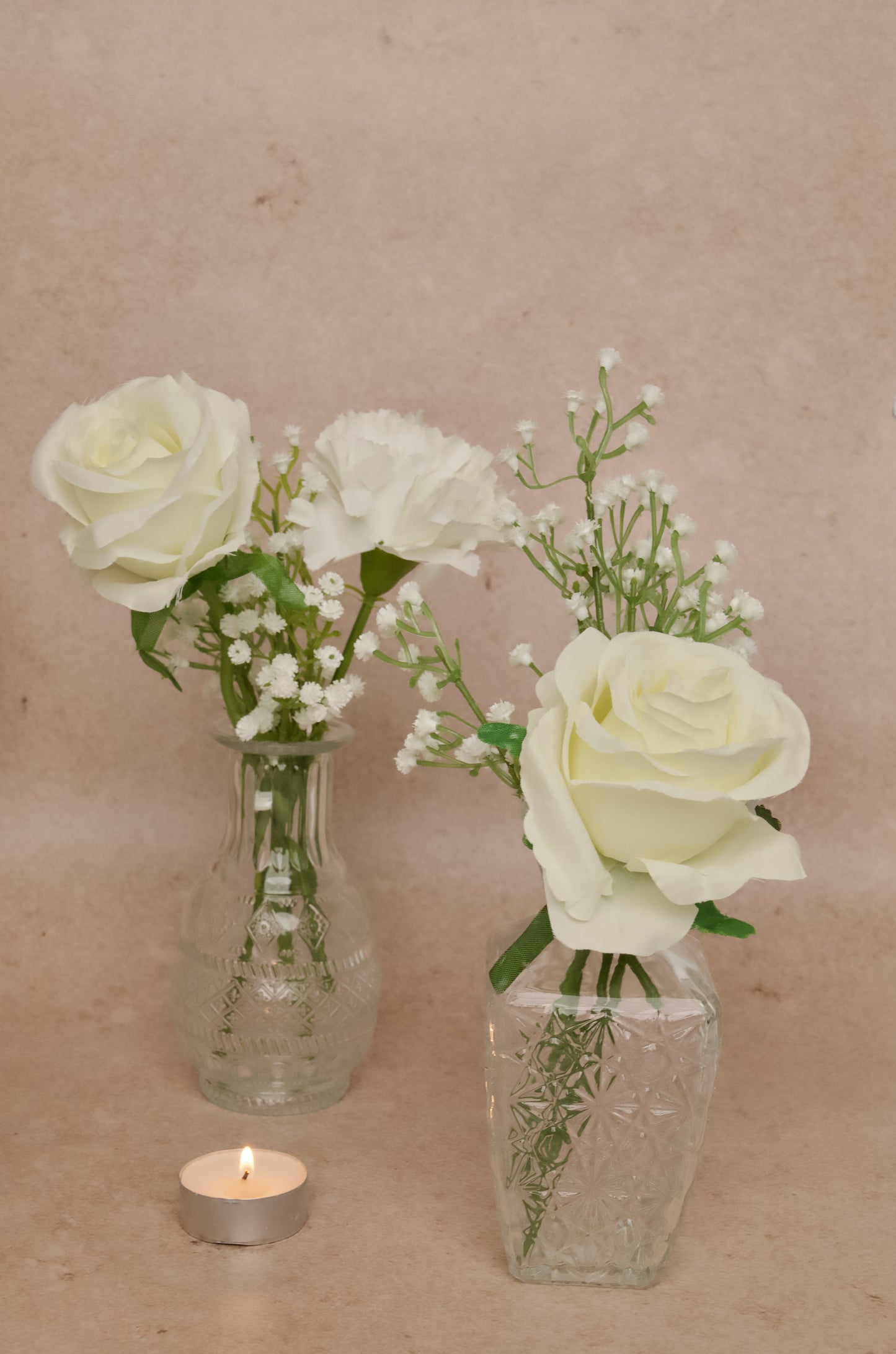 White Dream - Bud vases