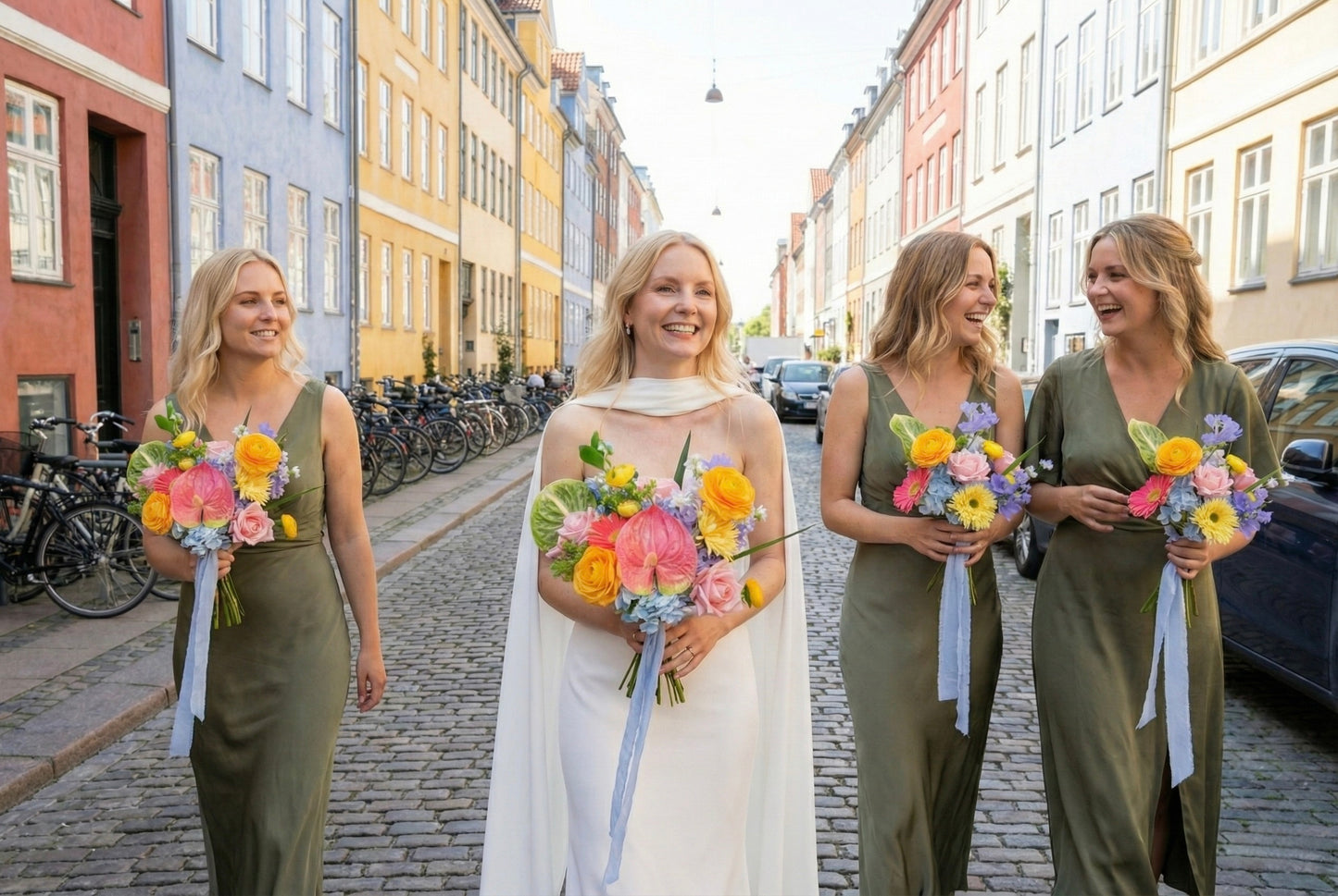 Bold Love - Brudepigebuket