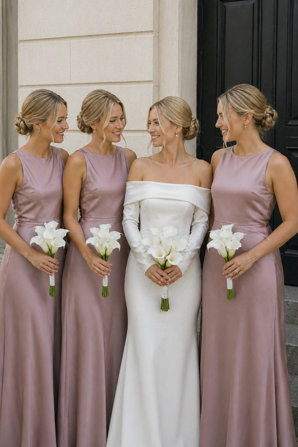 Sophisticated Elegance - Lily bridesmaid bouquet