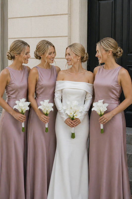 Sophisticated Elegance - Lily bridesmaid bouquet