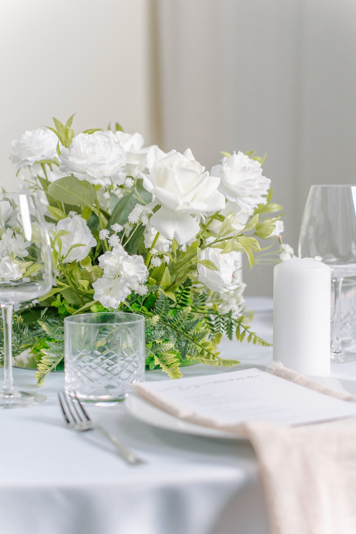 White Dream - Table Centerpiece