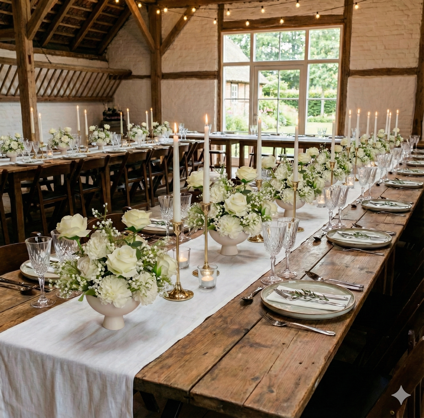 White Dream - Borddekoration