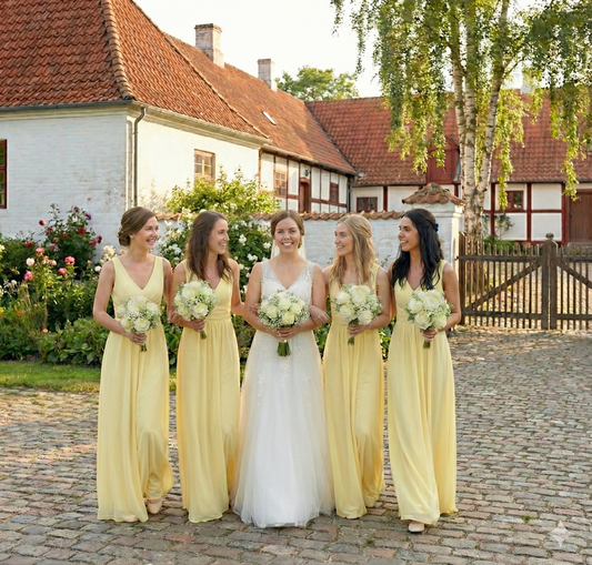 White Dream - Brudepigebuket