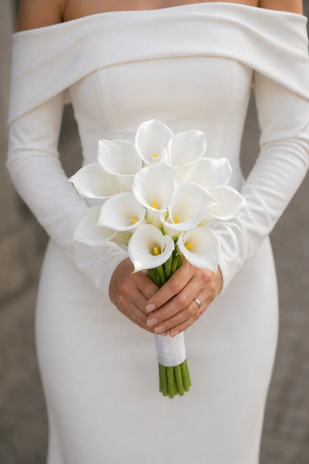 Sophisticated Elegance - Lily Bridal Bouquet