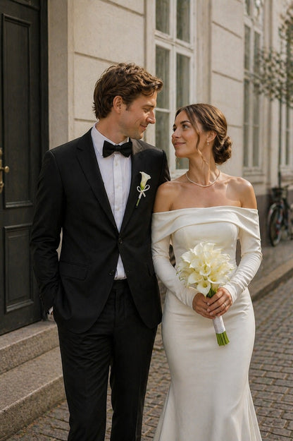 Sophisticated Elegance - Lily Bridal Bouquet