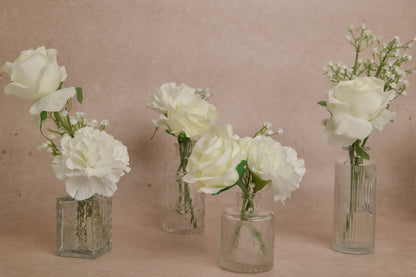 White Dream - Bud vases