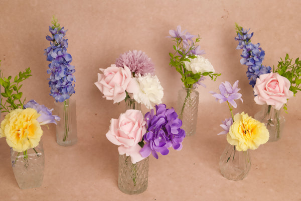 Whimsical Romance - Bud Vases