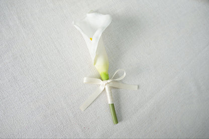 Sophisticated Elegance - Lily Buttonhole